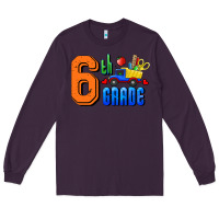 Plum Sixth Grade Long Sleeve Tee - RanaPortraitStore