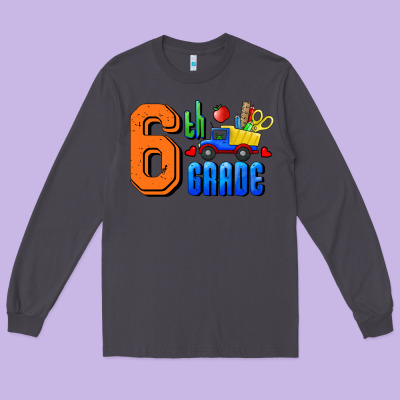 Long Sleeve Tee Sixth Grade
