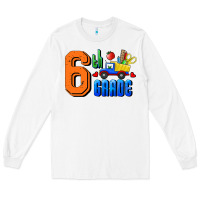 White Sixth Grade Long Sleeve Tee - RanaPortraitStore