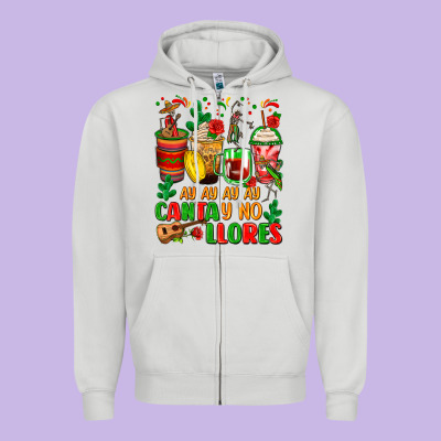 Ay Ay Ay Ay Canta Y No Llores Coffee Cups Zipper Hoodie Designed By Zillion Design Studio