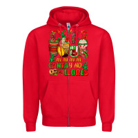 Red ay ay ay ay canta y no llores coffee cups Zipper Hoodie - Zillion Design Studio
