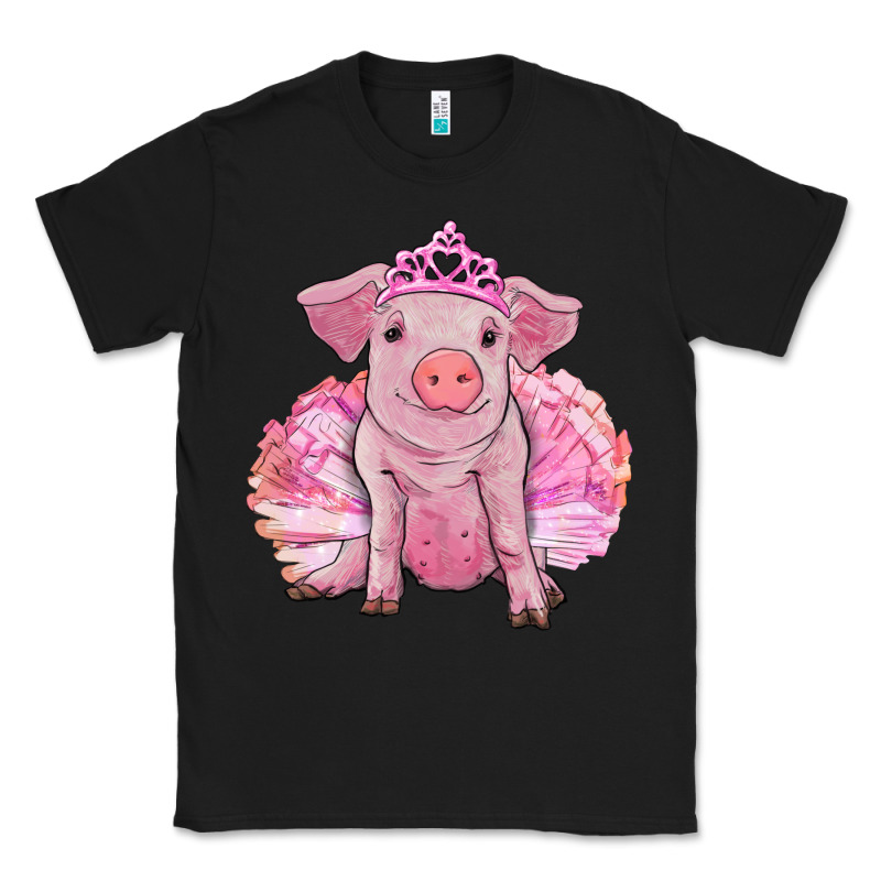 Balerina Pig With Tutu Classic Tee by RanaPortraitStore | Teevron