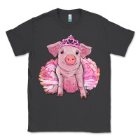 Smoke balerina pig with tutu Classic Tee - RanaPortraitStore