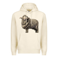 Tofu merino wool sheep Premium Hoodie - LillyAllenDesigns