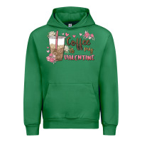 Emerald coffee is my valentine Urban Hoodie - MaliasSmallBusiness