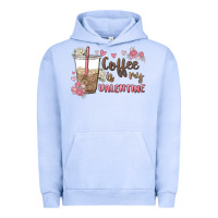 Pigment Grape Ice coffee is my valentine Urban Hoodie - MaliasSmallBusiness
