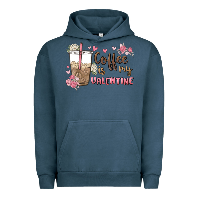 Coffee Is My Valentine Urban Hoodie by MaliasSmallBusiness | Teevron