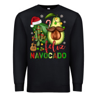 Black feliz navocado avocado Premium Sweatshirt - JahusDesignShop