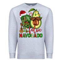 Heather Grey feliz navocado avocado Premium Sweatshirt - JahusDesignShop