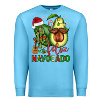 Ocean Blue feliz navocado avocado Premium Sweatshirt - JahusDesignShop