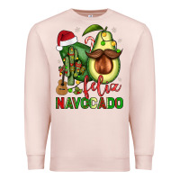 Pale Pink feliz navocado avocado Premium Sweatshirt - JahusDesignShop