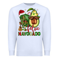 White feliz navocado avocado Premium Sweatshirt - JahusDesignShop