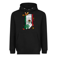 Black mexican indiana Heavyweight Hoodie - CowhideDigitalArt