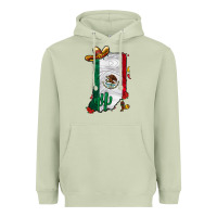 Matcha mexican indiana Heavyweight Hoodie - CowhideDigitalArt