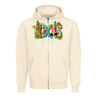 Sandshell texas summer Zipper Hoodie - texasbilliewilder