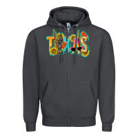Smoke texas summer Zipper Hoodie - texasbilliewilder