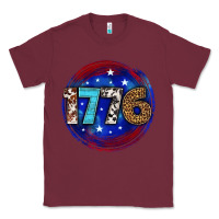 Burgundy western 1776 4th of july billie wilder Classic Tee - texasbilliewilder
