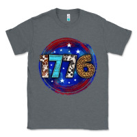Charcoal Heather western 1776 4th of july billie wilder Classic Tee - texasbilliewilder