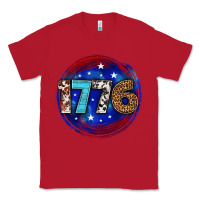 Red western 1776 4th of july billie wilder Classic Tee - texasbilliewilder