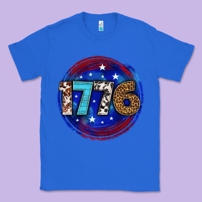 Classic Tee western 1776 4th of july billie wilder