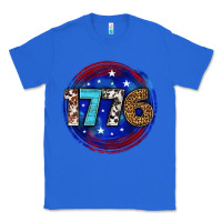 True Royal western 1776 4th of july billie wilder Classic Tee - texasbilliewilder