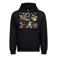 Black throw me something mister Urban Hoodie - MaliasSmallBusiness