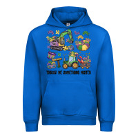 Cobalt throw me something mister Urban Hoodie - MaliasSmallBusiness