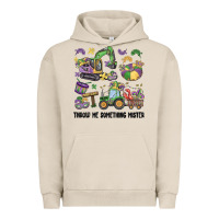 Pigment French Oak throw me something mister Urban Hoodie - MaliasSmallBusiness