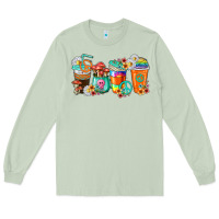 Matcha hippie coffee cups Long Sleeve Tee - texasbilliewilder