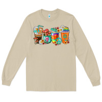 Mushroom hippie coffee cups Long Sleeve Tee - texasbilliewilder