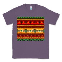 Lavender thunderbird bullskull Aztec pattern Classic Tee - BarkalooDesign