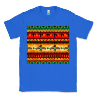 True Royal thunderbird bullskull Aztec pattern Classic Tee - BarkalooDesign