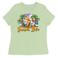 Matcha sunset love Ladies Tee - BarkalooDesign