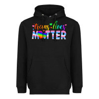 Trans Lives Matter Heavyweight Hoodie | Teevron