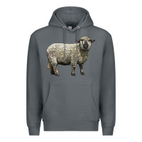 Rock hampshire sheep Premium Hoodie - LillyAllenDesigns