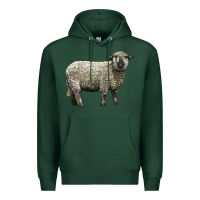 Sports Green hampshire sheep Premium Hoodie - LillyAllenDesigns