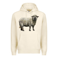 Tofu hampshire sheep Premium Hoodie - LillyAllenDesigns