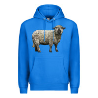True Royal hampshire sheep Premium Hoodie - LillyAllenDesigns
