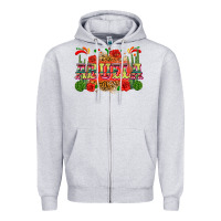 Heather Grey abuela Zipper Hoodie - Zillion Design Studio