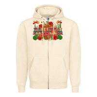 Sandshell abuela Zipper Hoodie - Zillion Design Studio