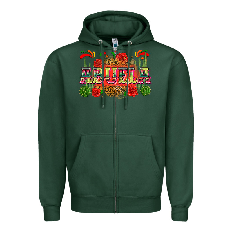 Abuela Zipper Hoodie by Zillion Design Studio | Teevron
