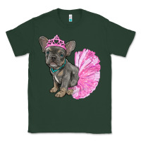 Sports Green balerina french bulldog with tutu Classic Tee - RanaPortraitStore