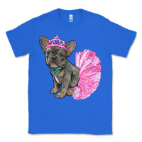 True Royal balerina french bulldog with tutu Classic Tee - RanaPortraitStore