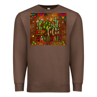 Chestnut feliz navidad cactus Premium Sweatshirt - JahusDesignShop