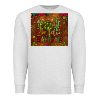 Oatmeal Heather feliz navidad cactus Premium Sweatshirt - JahusDesignShop
