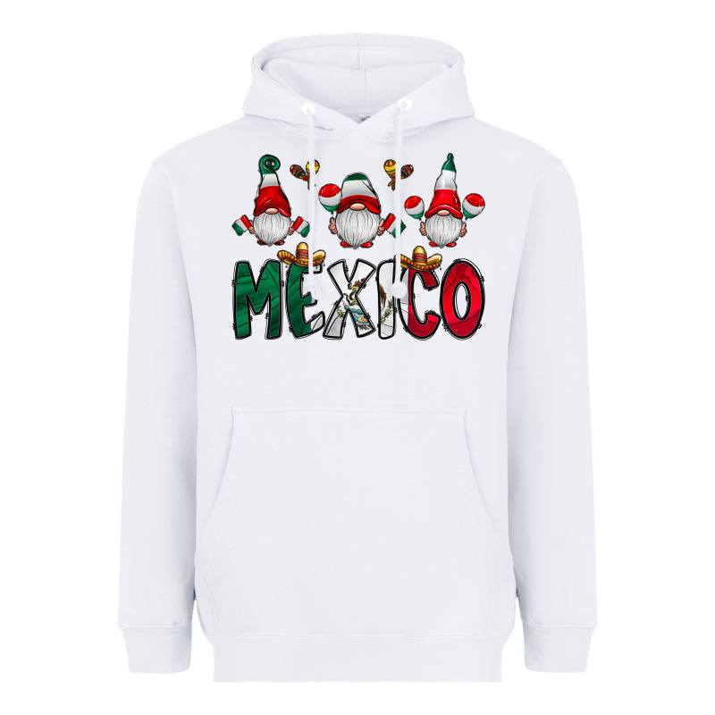 Mexico Gnome Heavyweight Hoodie by CowhideDigitalArt | Teevron