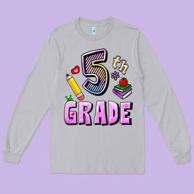 Long Sleeve Tee Fifth Grade