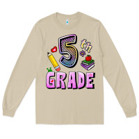 Mushroom Fifth Grade Long Sleeve Tee - RanaPortraitStore