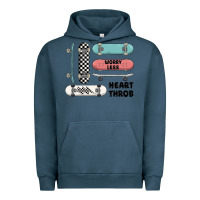 Pigment Midnight Navy worry less Urban Hoodie - MaliasSmallBusiness