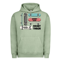 Pigment Oil Green worry less Urban Hoodie - MaliasSmallBusiness